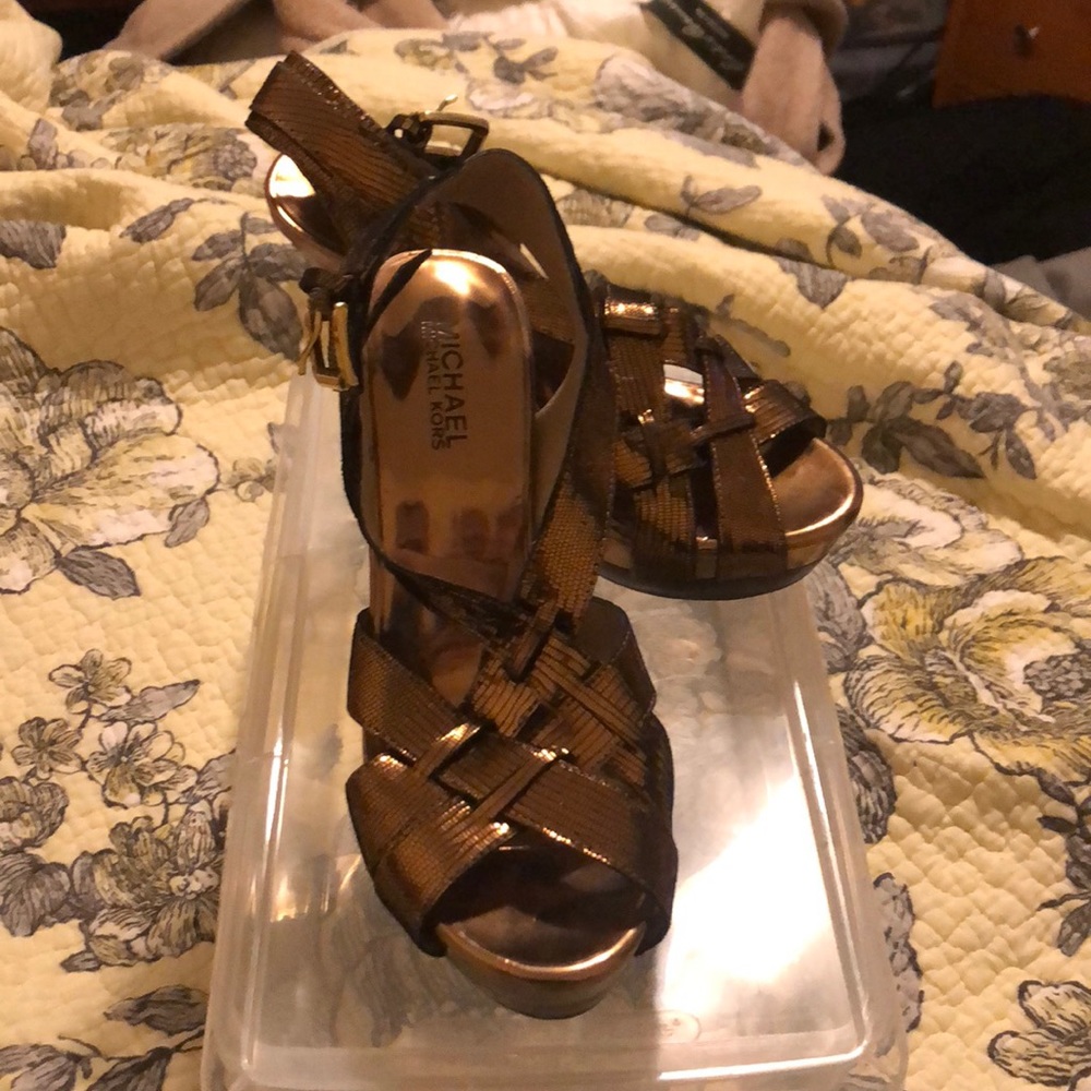 MICHAEL MICHAEL KORS Platform Sandal: Size 6